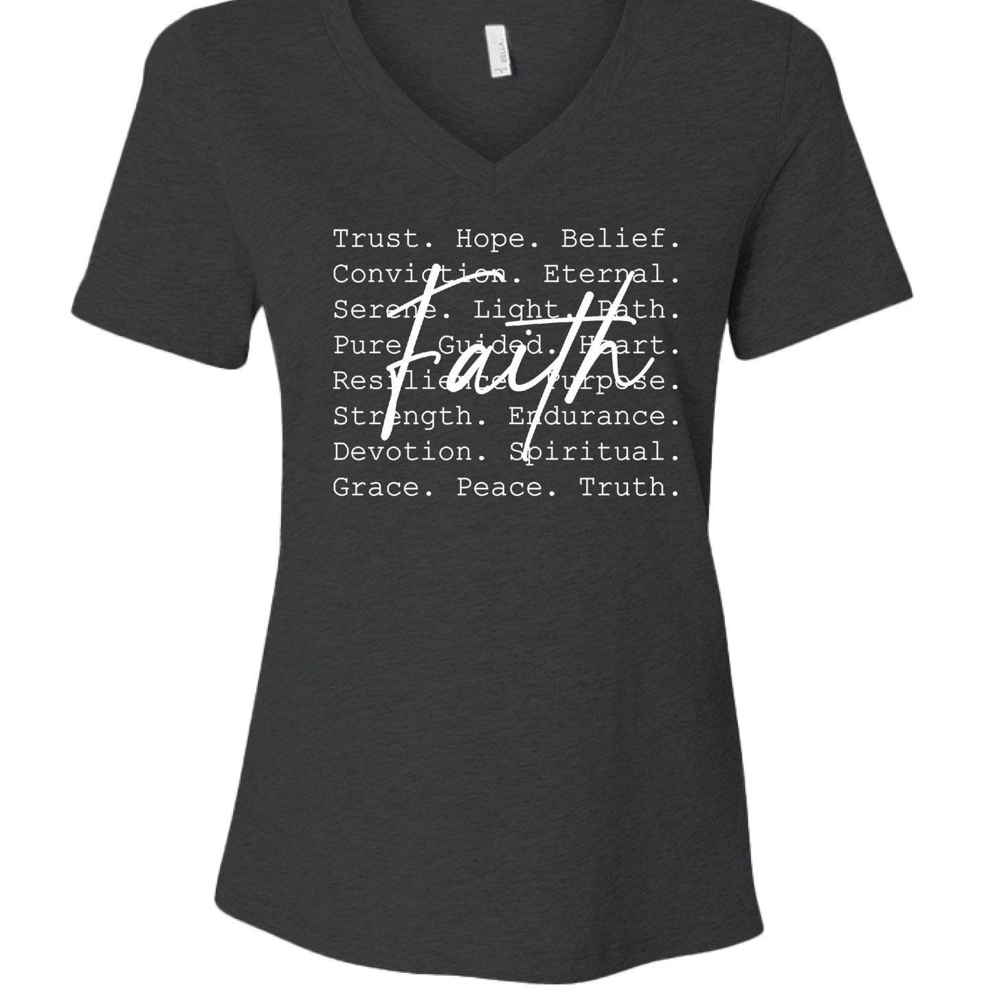 Dark Grey Heather - FRONT