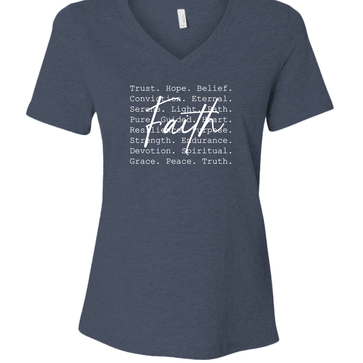 Heather Navy - FRONT