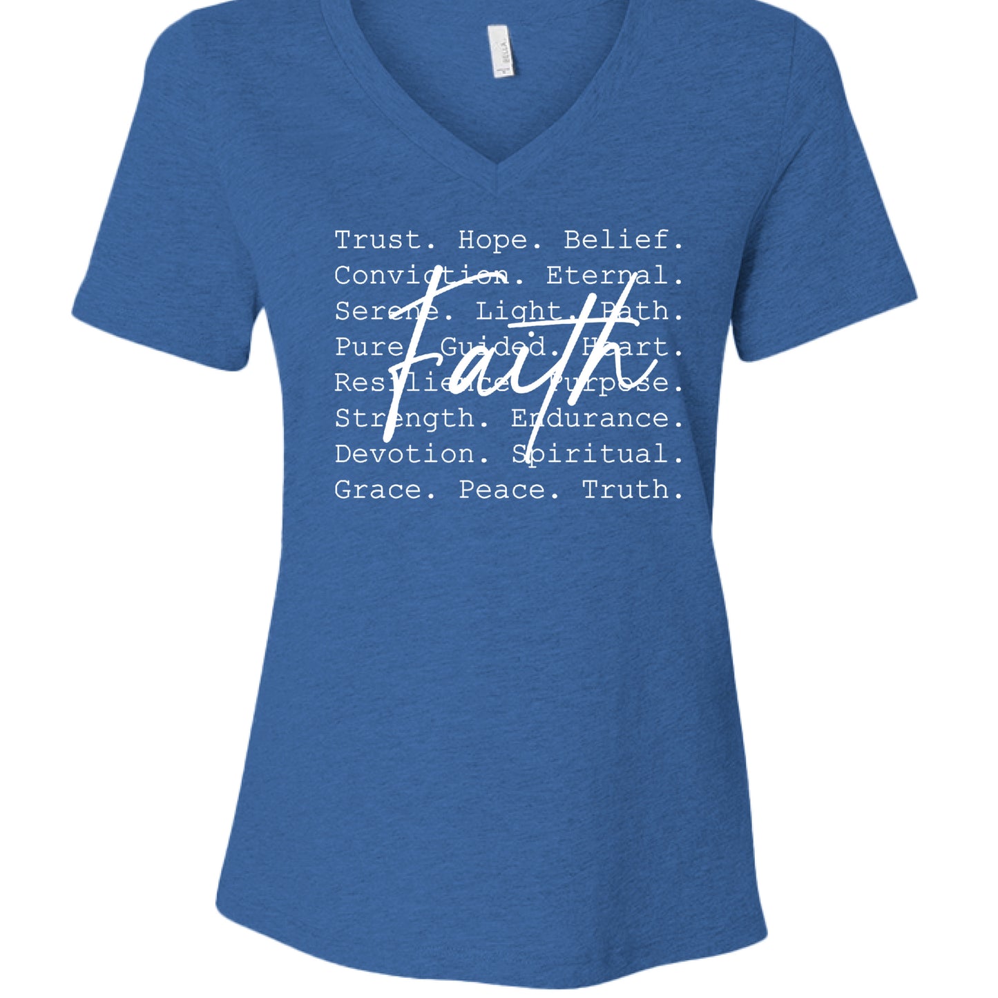 Heather True Royal - FRONT