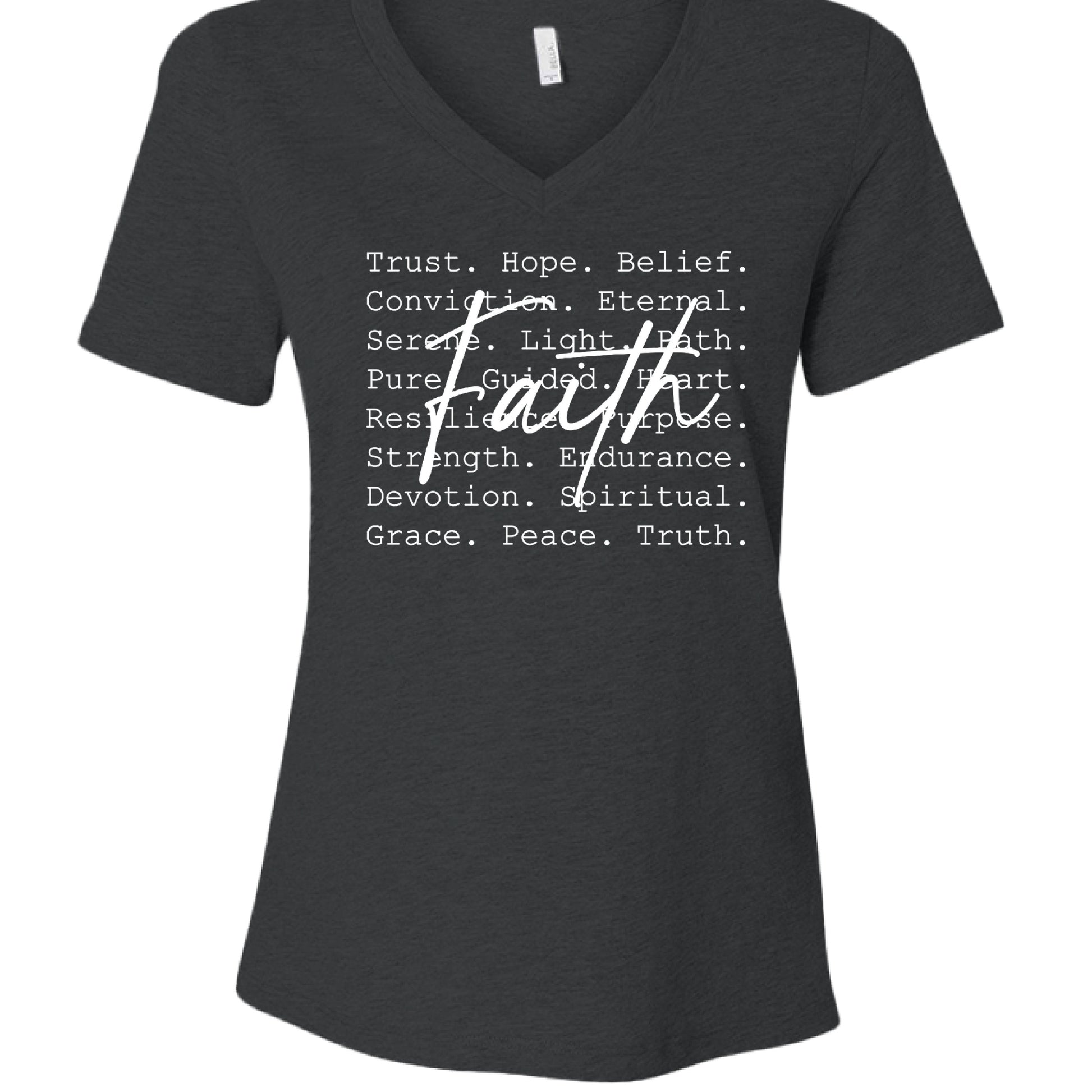 Dark Grey Heather - FRONT